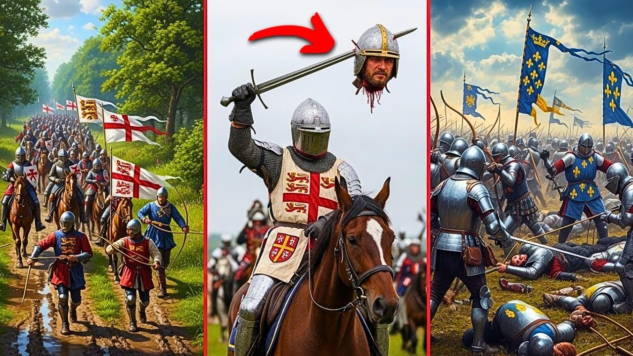 1415: Azincourt – Jak 6 000 Łuczników Pokonało 25 000 Rycerzy