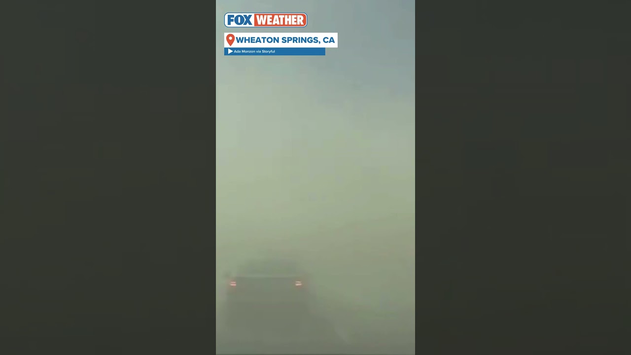 Dangerous Dust Storm Swallows Interstate At California-Nevada Border
