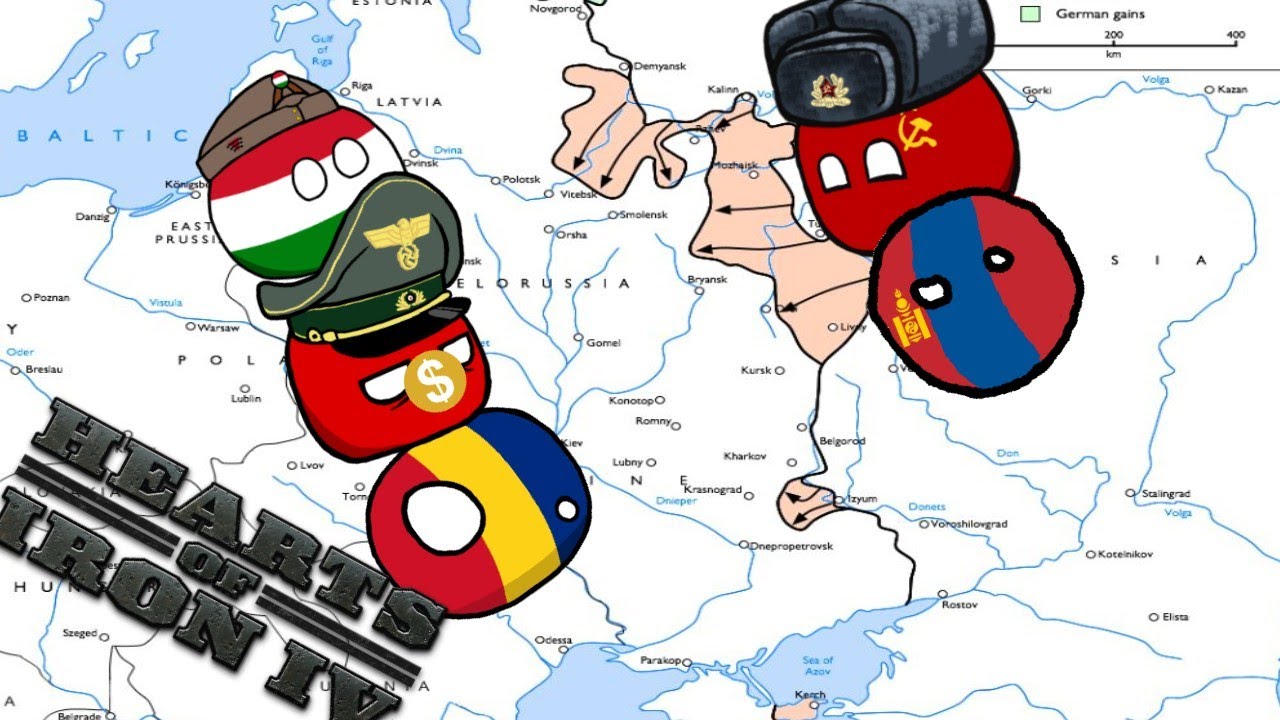 The Winter Offensive - Hoi4 MP In A Nutshell