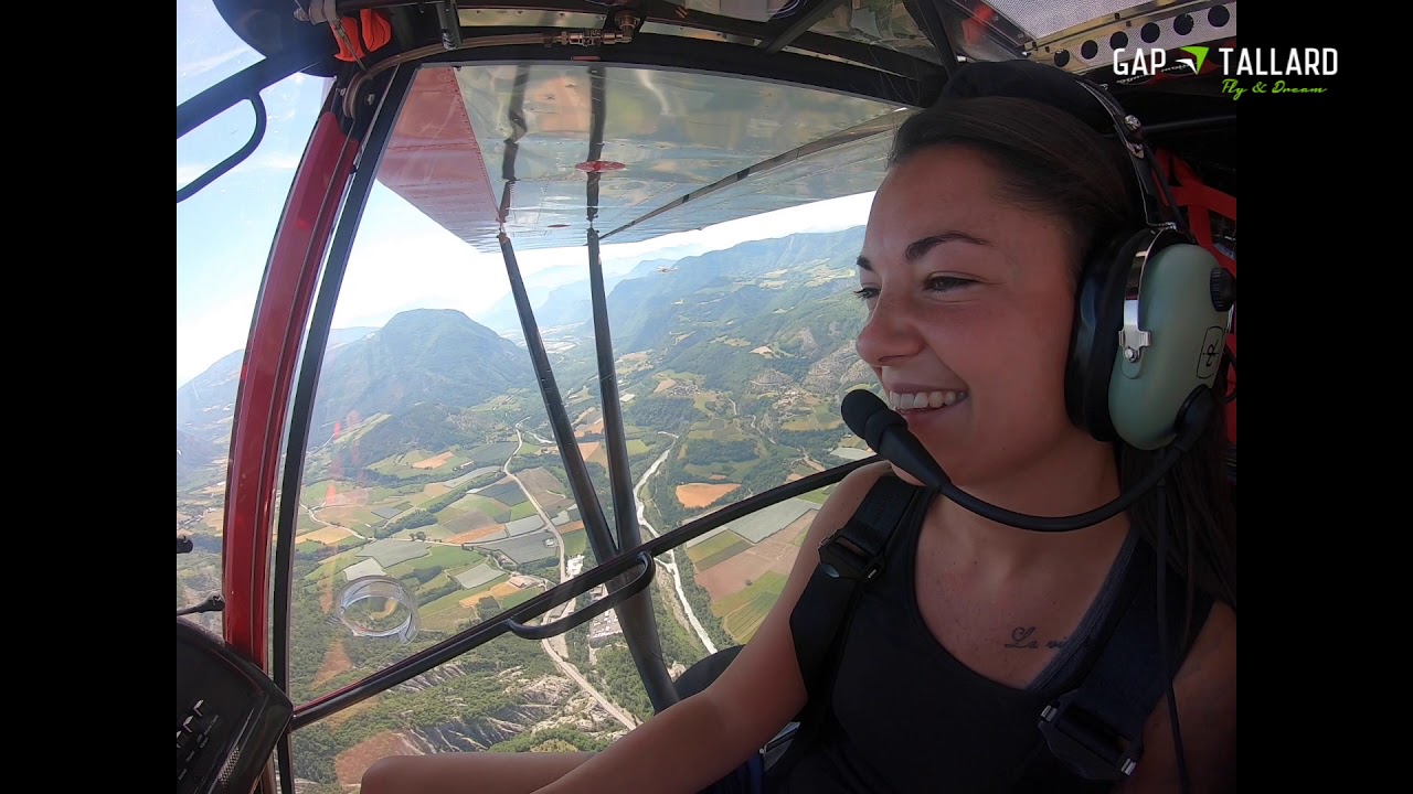 Vol en ULM avion à Gap-Tallard