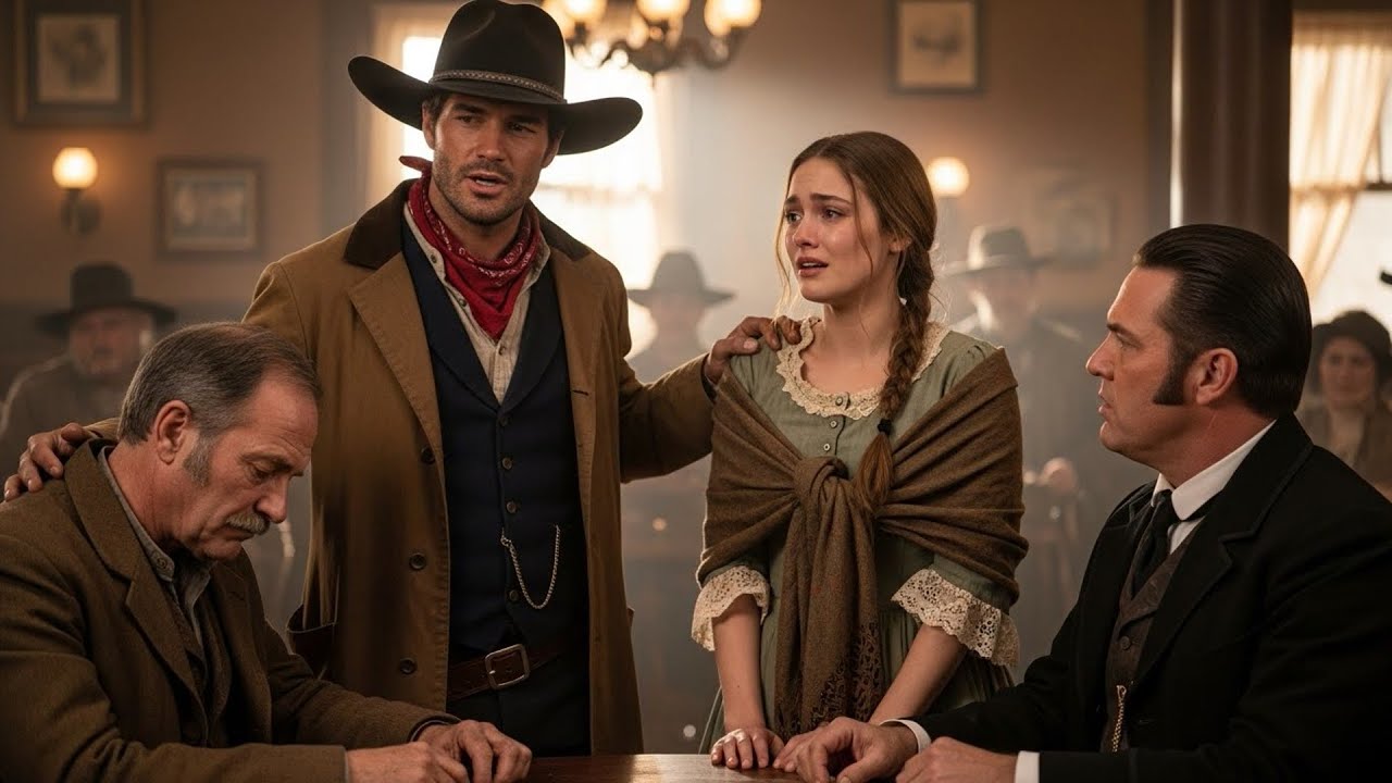 Her Father Gambled Her Away To A Cruel Man, The Cowboy Won Her Back And Said 