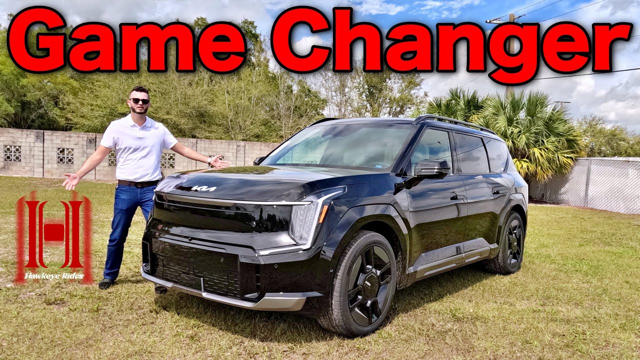 2024 Kia EV9 GT-line is a GAME Changer :All Specs & Test Drive