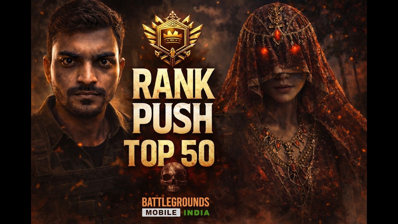 Road to Conqueror top50🔥 BGMI Live Rank Push | Intense Endgame Fights #suroislive #bgmi #bgmilive