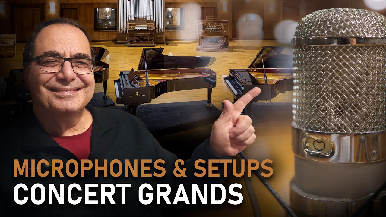 Synchron Concert Grands - Microphone & Setup Comparison , by Guy Bacos