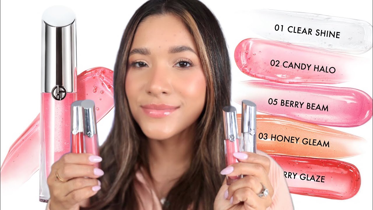 Новый увлажняющий блеск для губ Armani Beauty Prisma Glass | Образцы для губ