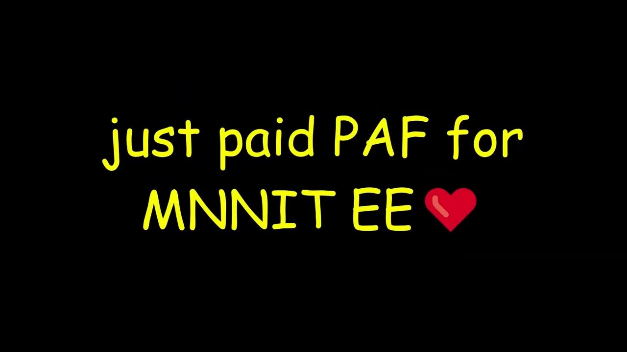 JUST PAID PARTIAL ADMISSION FEE FOR MNNIT 😊 || JOSAA 2022