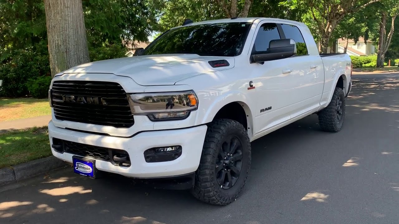 In-Depth Introduction of my NEW 2020 Ram 2500 Diesel Laramie Mega Cab - 4x4 Off Road NIGHT EDITION!