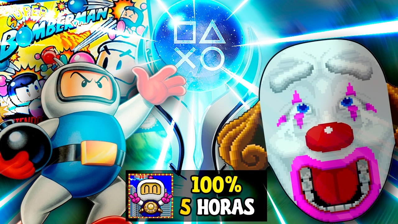 A IRRITANTE PLATINA do SUPER BOMBERMAN 1!!