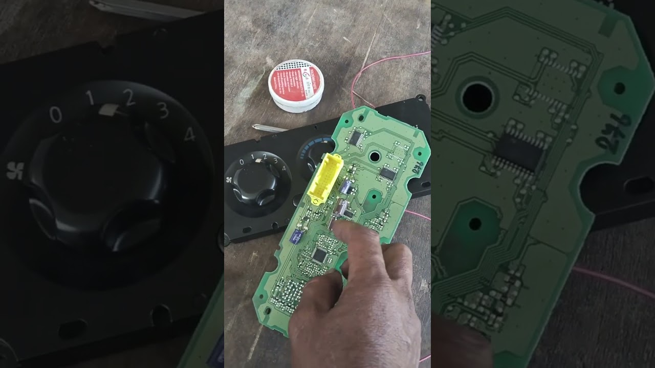 Service panel kontrol AC nissan navara