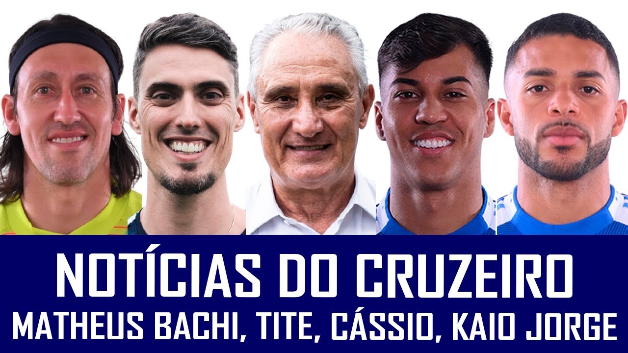 NOTÍCIAS DO CRUZEIRO: TITE OU MATHEUS BACHI, QUEM COMANDA? CÁSSIO, KAIO JORGE E WANDERSON
