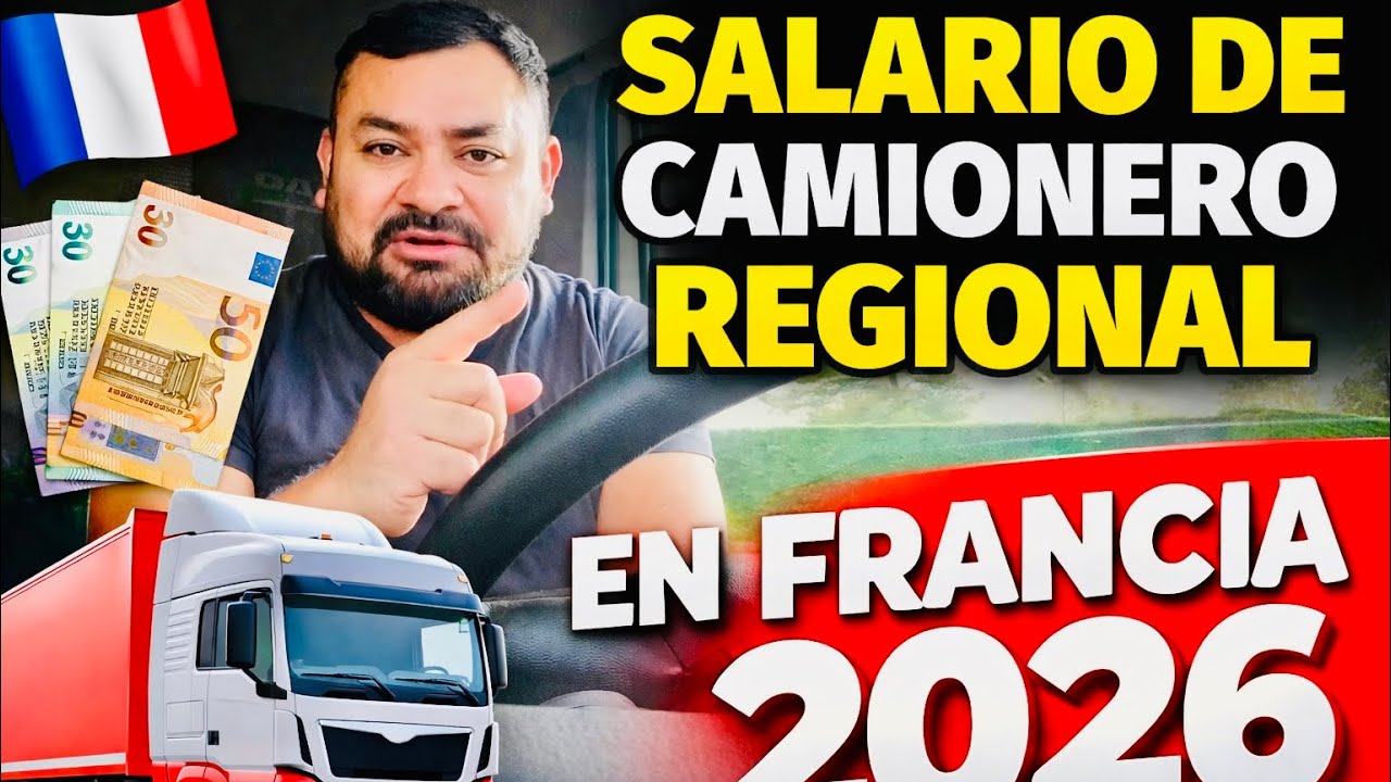  ¡Esto Gana un Camionero Regional en Francia en 2026! 💶🚛This Is What a Regional Truck Driver  