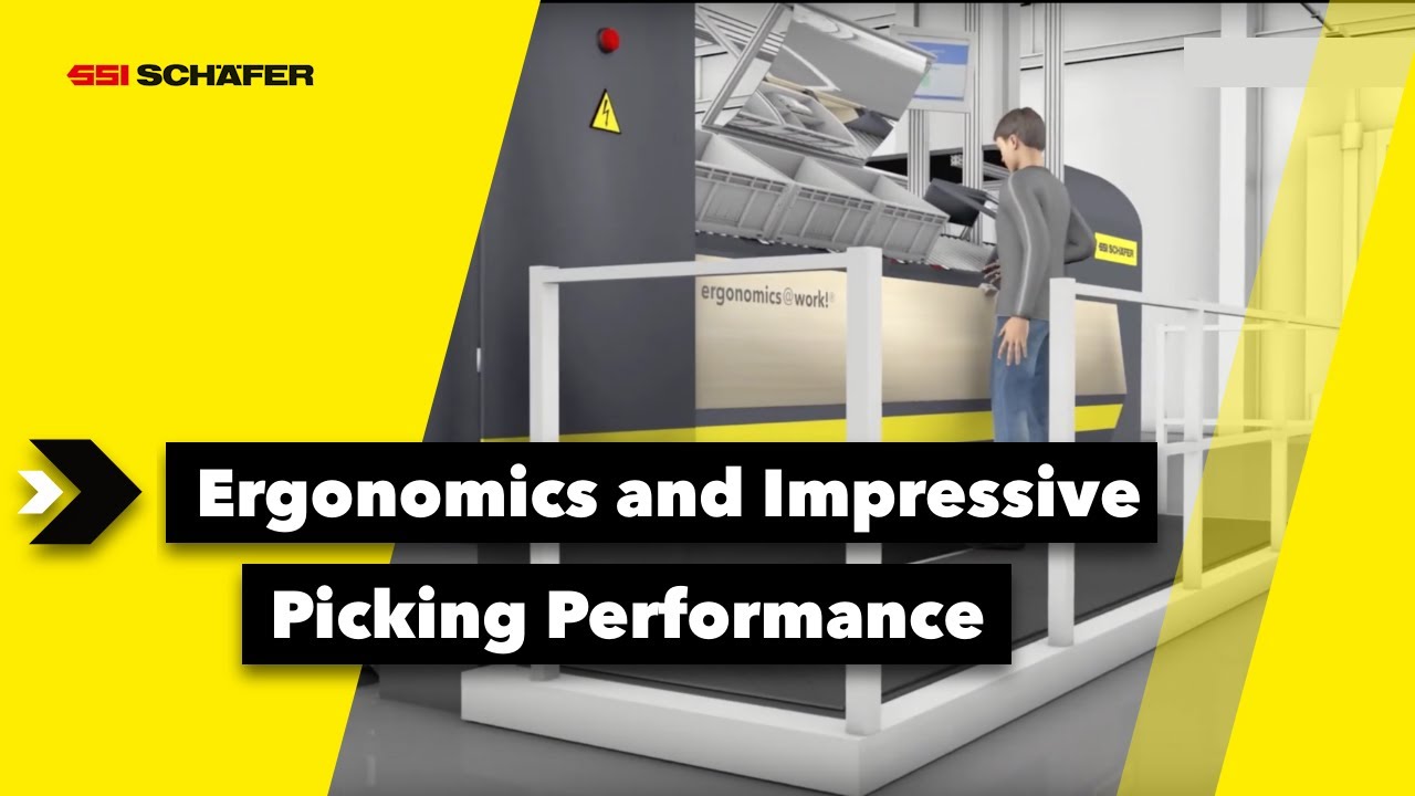 Ergonomics and Impressive Picking Performance: Advanced Pick Station two-level