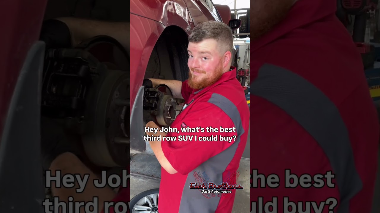 Asking Mechanics: What&rsquo;s the BEST 3rd row SUV? #newcar #automotive #carrepair