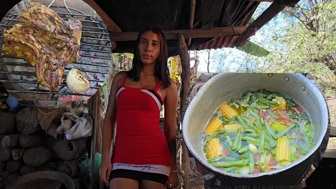 ODALIS POR PRIMERA VEZ PREPARA UNA RIKA SOPA DE GALLINA 😱