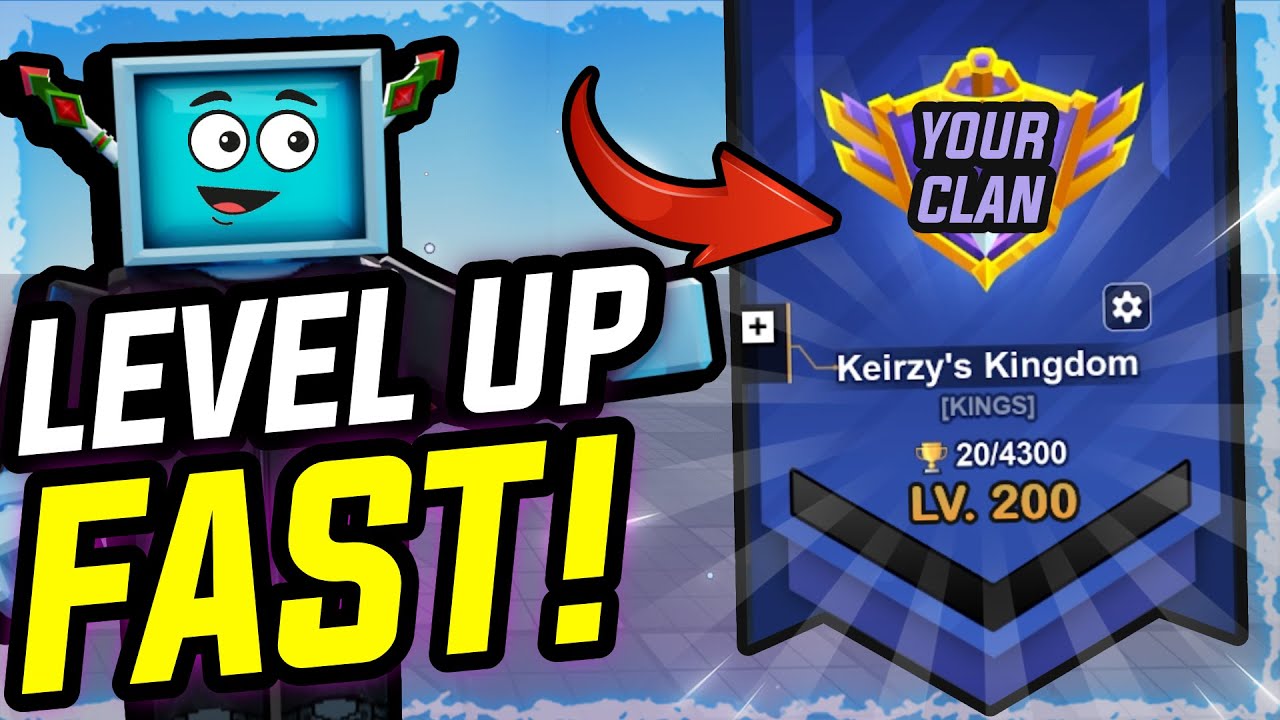 Level Up YOUR CLAN FAST In Blade Ball - How To Level Up A Clan Quickly In Blade Ball / Tips & Tricks
