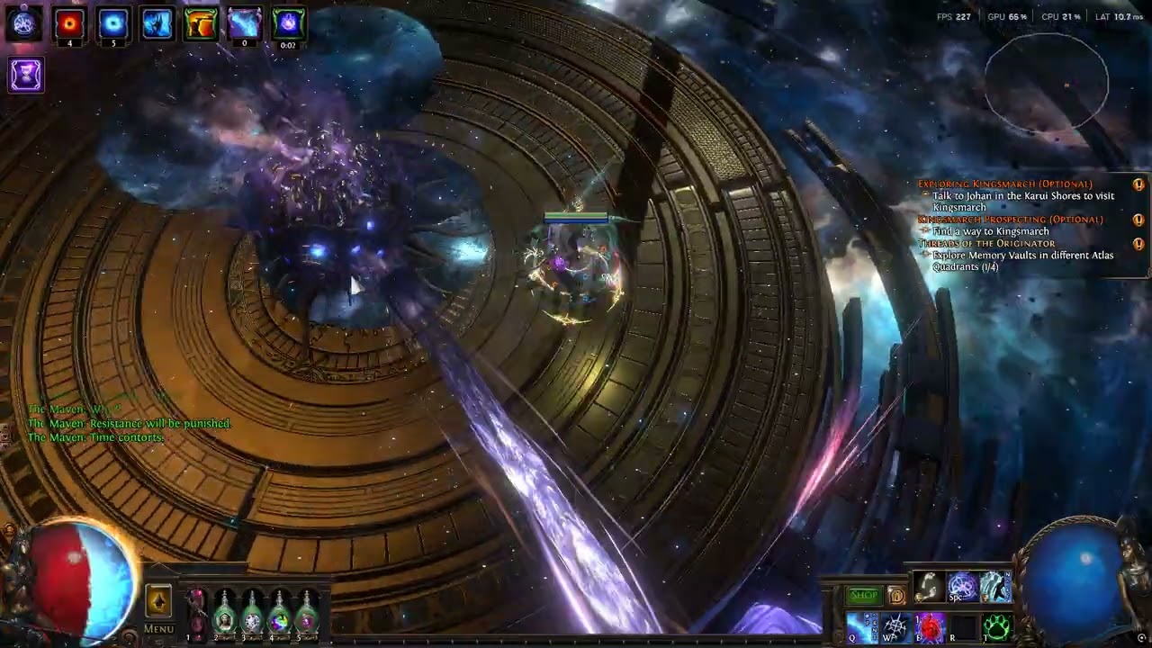 (3.28) Shock Nova of Procession Hierophant - Uber Maven