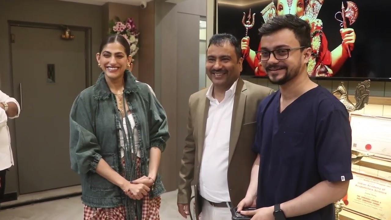 Santosh Pandey new Rejua Energy Centre launched in Malad with Kubra Sait and others