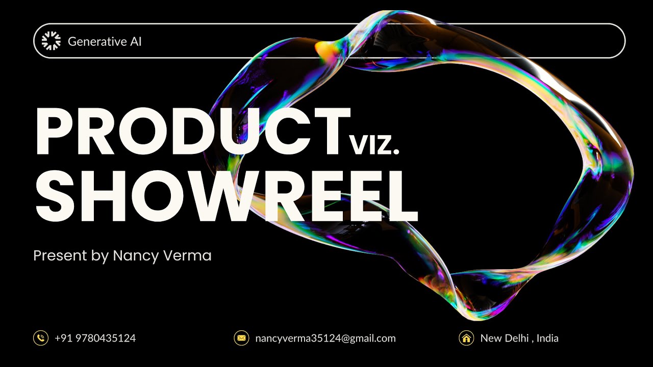 AI Product Visualization Showreel | 2026