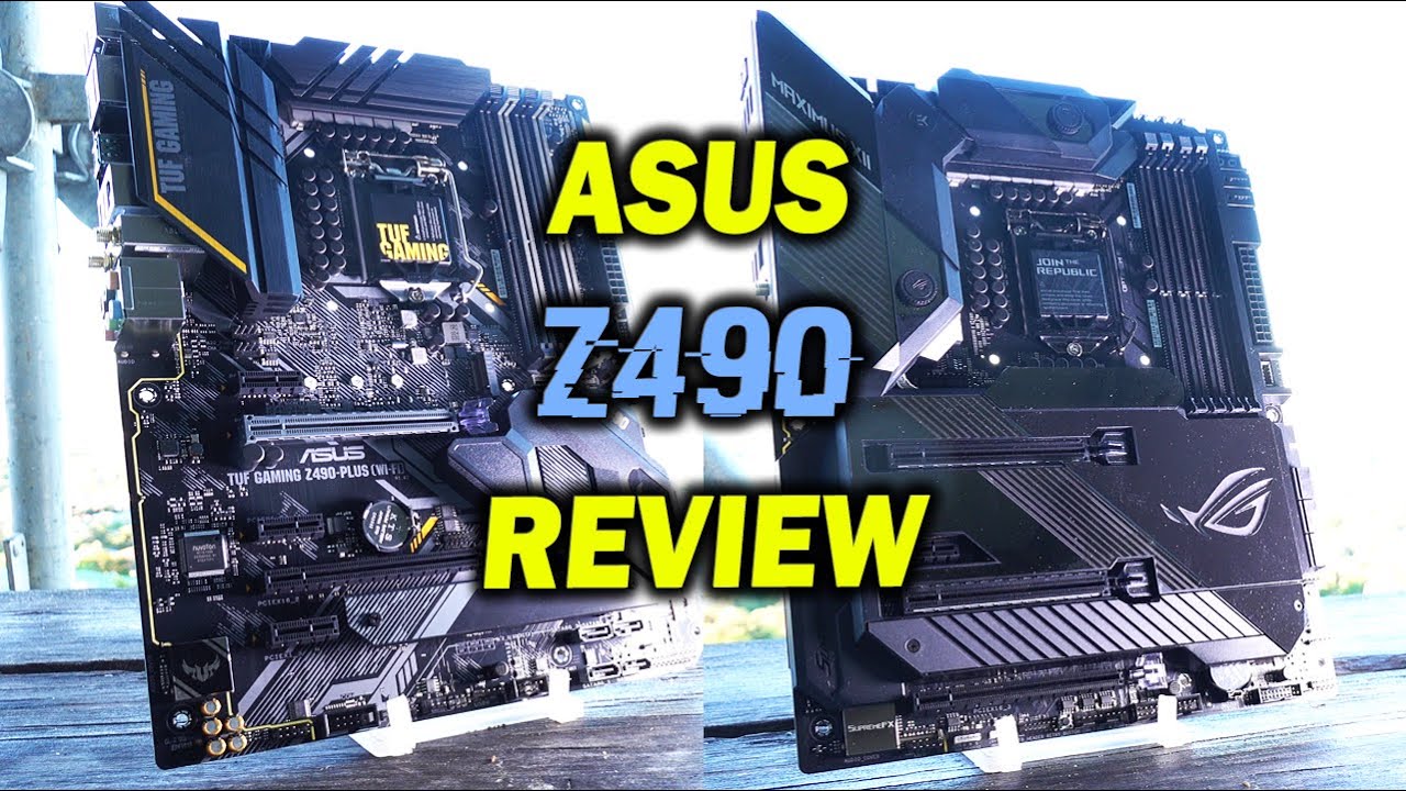 ASUS Z490 TUF Gaming Review | Z490 ROG Maximus Formula XII Review