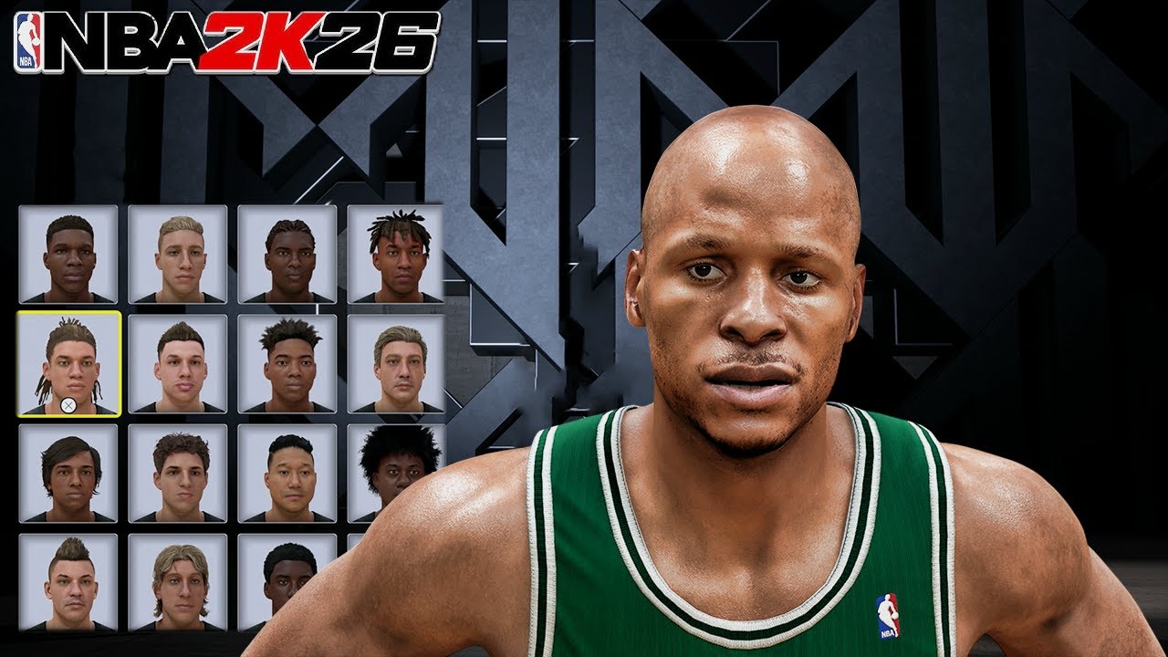 Best Ray Allen Face Creation NBA 2K26