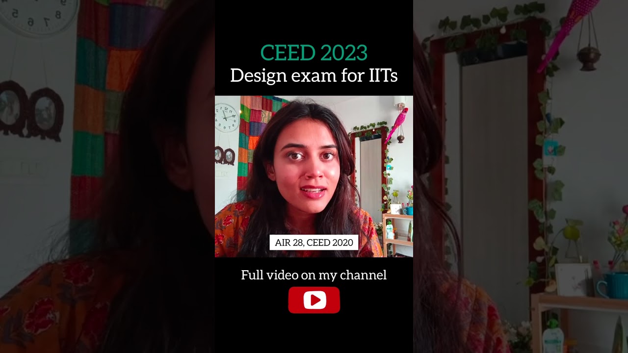 CEED exam is not JEE #iit #jee #iitbombay #ceed #design #exam #iitb