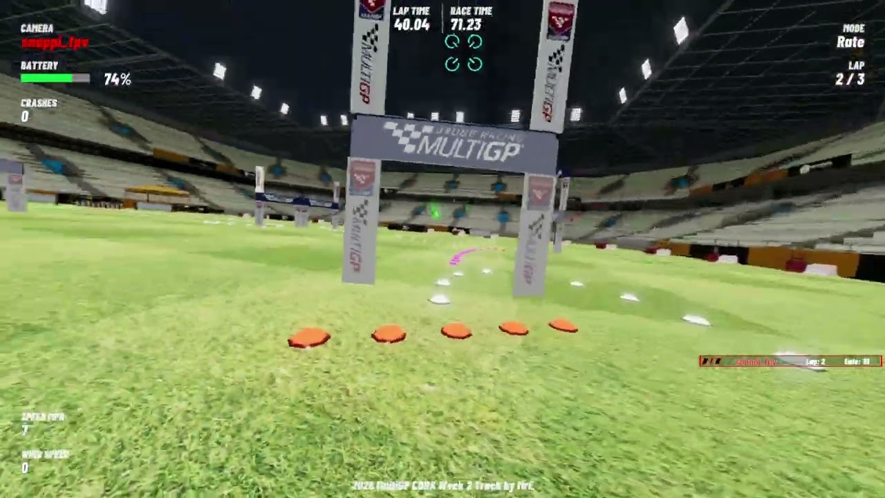 Velocidrone - 2026 MultiGP CDRA Week 2 Track - Practice 0936.010326
