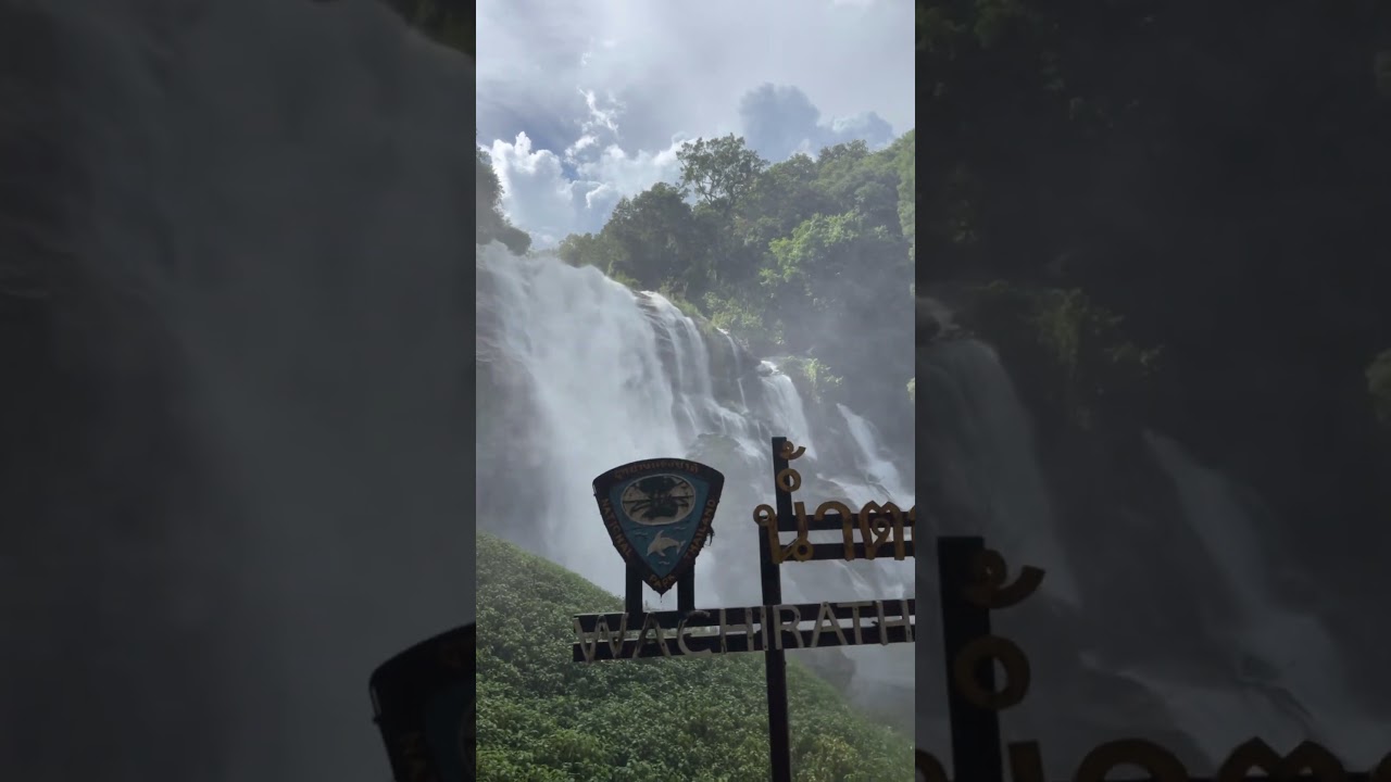 Wachirathan Waterfall - We Got Soaked by This Giant Waterfall in Thailand!