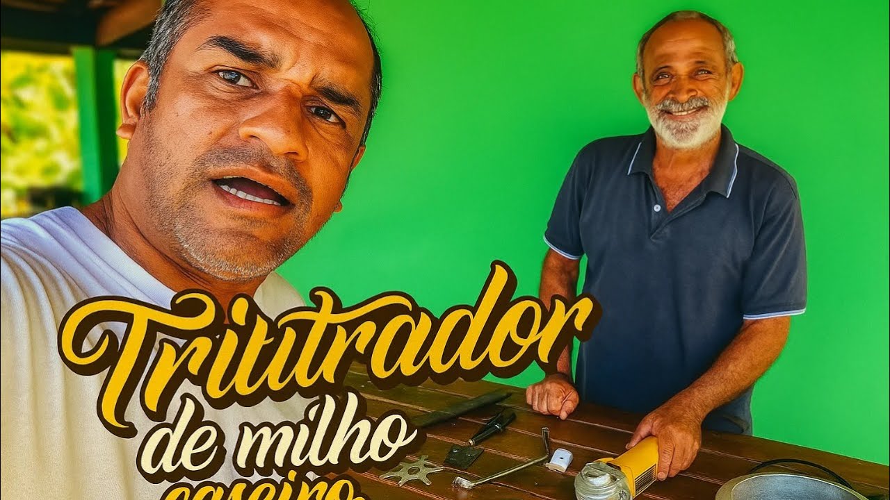 TRITURADOR DE MILHO PASSO A PASSO