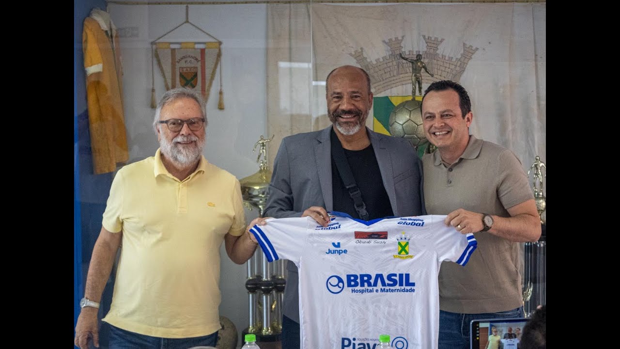 Luciano Luiz entrevista Celso Luiz, Jobert Minhoca e Sergio Soares do EC Santo André