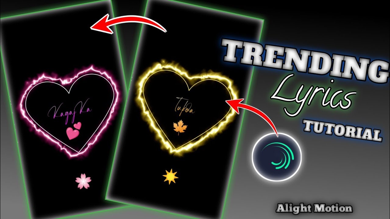 Electric Heart Lyrics Video Editing ❤। Trending Viral Reels Video Editing ।। Alight Motion Video..