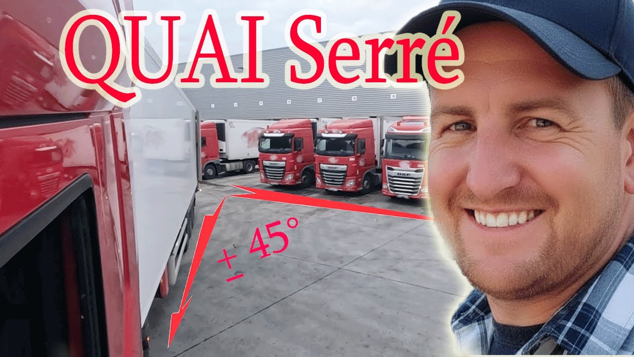 MISE &agrave; QUAI SERR&Eacute;E ! 🤏 Se garer comme un pro en 45&deg; entre deux semis!