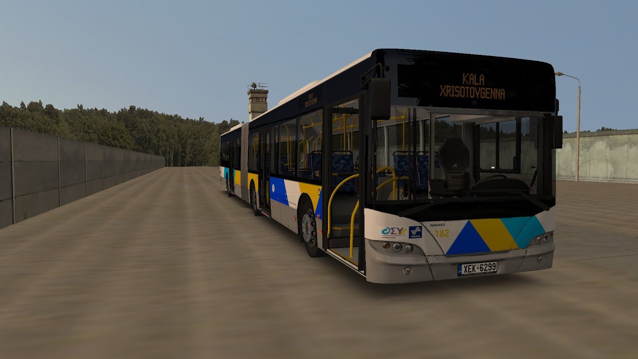 OMSI 2 GR | Athens repaint pack | Athens OSY Leasing (182-XEK6299)