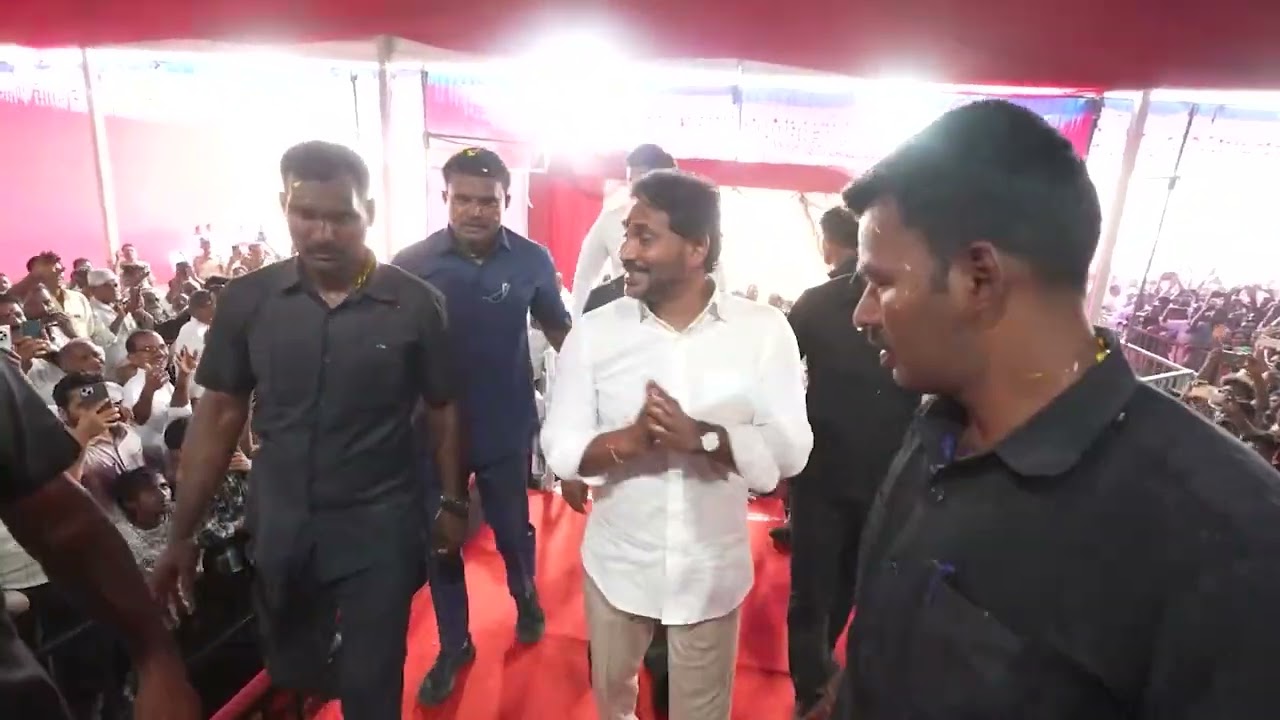 ప్రొద్దుటూరు మాజీ ఎమ్మెల్యే రాచమల్లు శివప్రసాద్ రెడ్డి కుమార్తె రిసెప్షన్‌కు హాజరైన వైయస్ జగన్ గారు