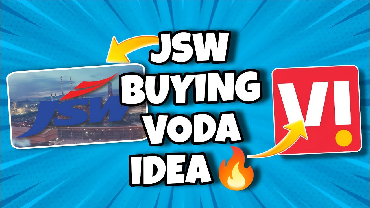 JSW Group Buying Vodafone Idea?🔥: Vi looks for New Investors