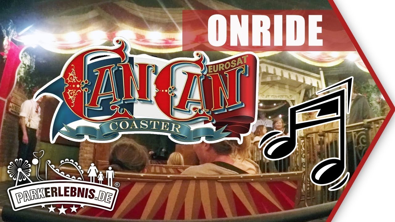 Eurosat CanCan Coaster POV - OnRide mit Soundtrack (OnBoard Musik) - Europa-Park 2018