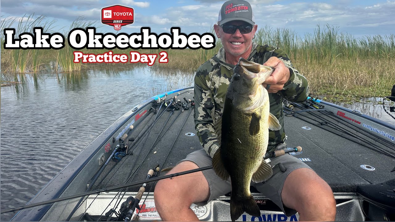 Тренировки на озере Окичоби в рамках второго дня серии MLF Toyota Series