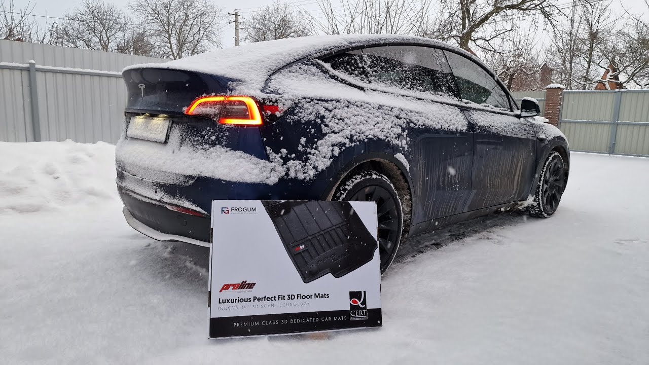 Коврики proline 3D для Tesla model Y