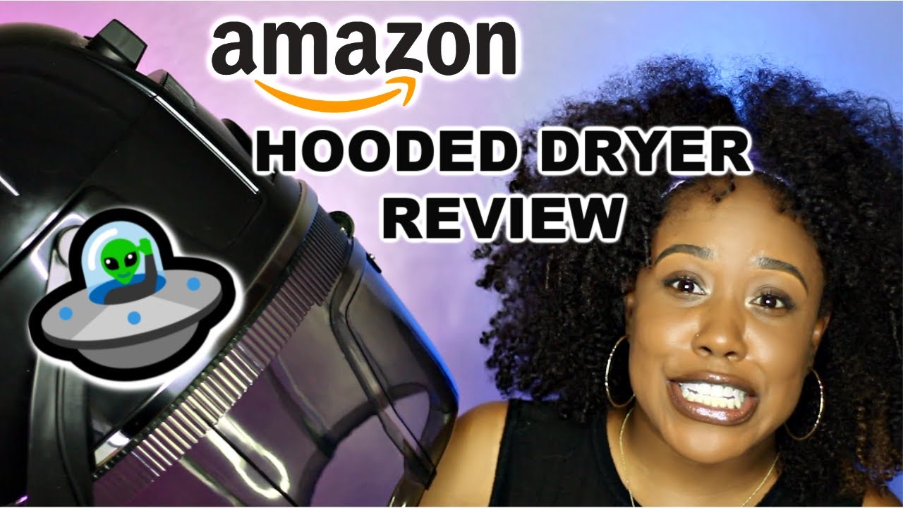 AMAZON HOODED DRYER UNDER $100 | PROS, CONS, + HAIR HACKS! | NATURAL HAIR