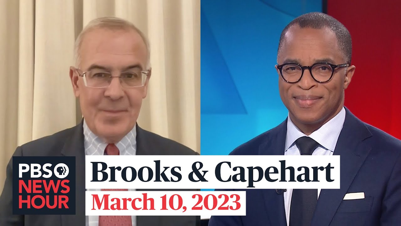 Brooks and Capehart on Biden's budget, Trump's legal trouble, the GOP's presidential field