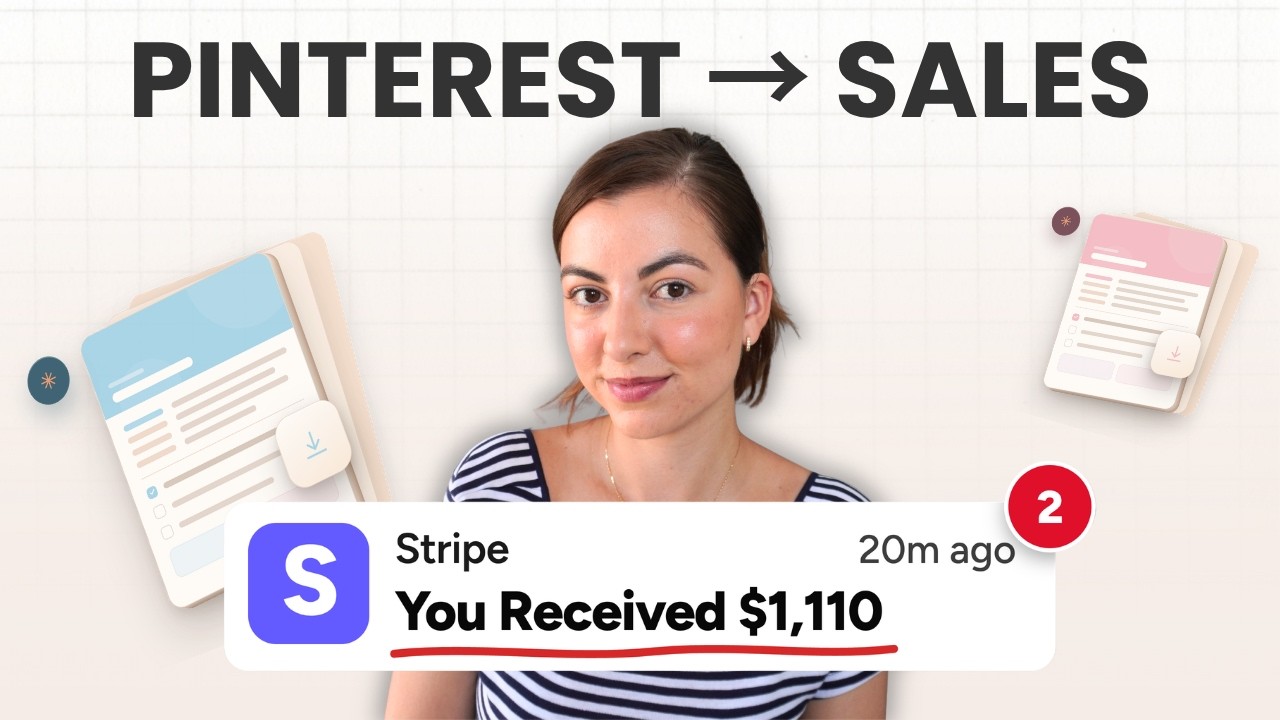Как я продаю цифровые товары в Pinterest за 5 шагов + БЕСПЛАТНЫЕ ШАБЛОНЫ ПИСЕМ
