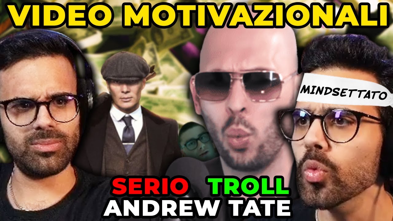 Dario Moccia REAGISCE ad ANDREW TATE, i VIDEO MOTIVAZIONALI e i MASCHI ALPHA di @ciancianguilla