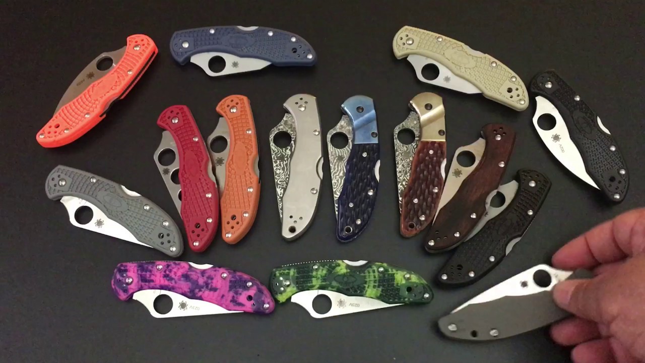 Spyderco Delica Collection!