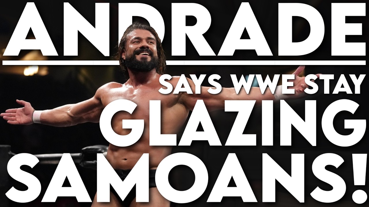 Andrade Says WWE Stay Glazing Samoans @AEW @WWE #wrestling #new #sports & #explore
