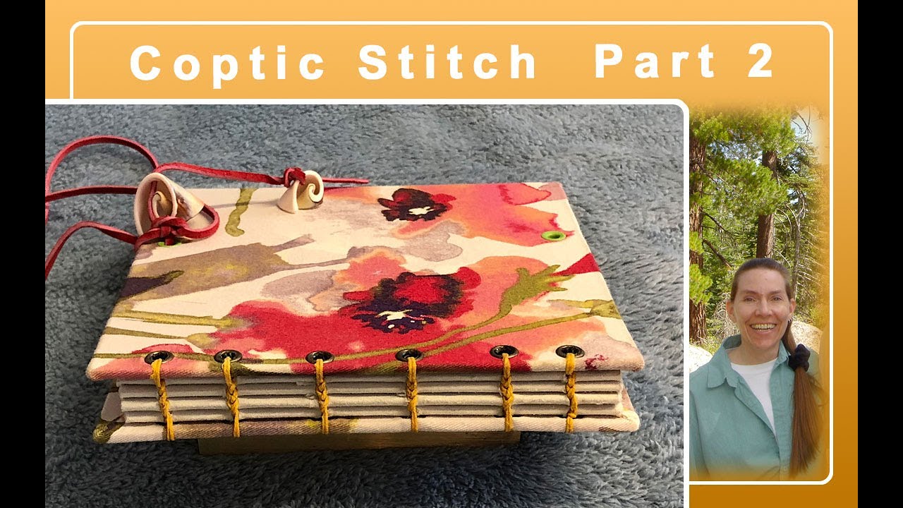Coptic Stitch Bookbinding Part 2 - Sewing It All Together