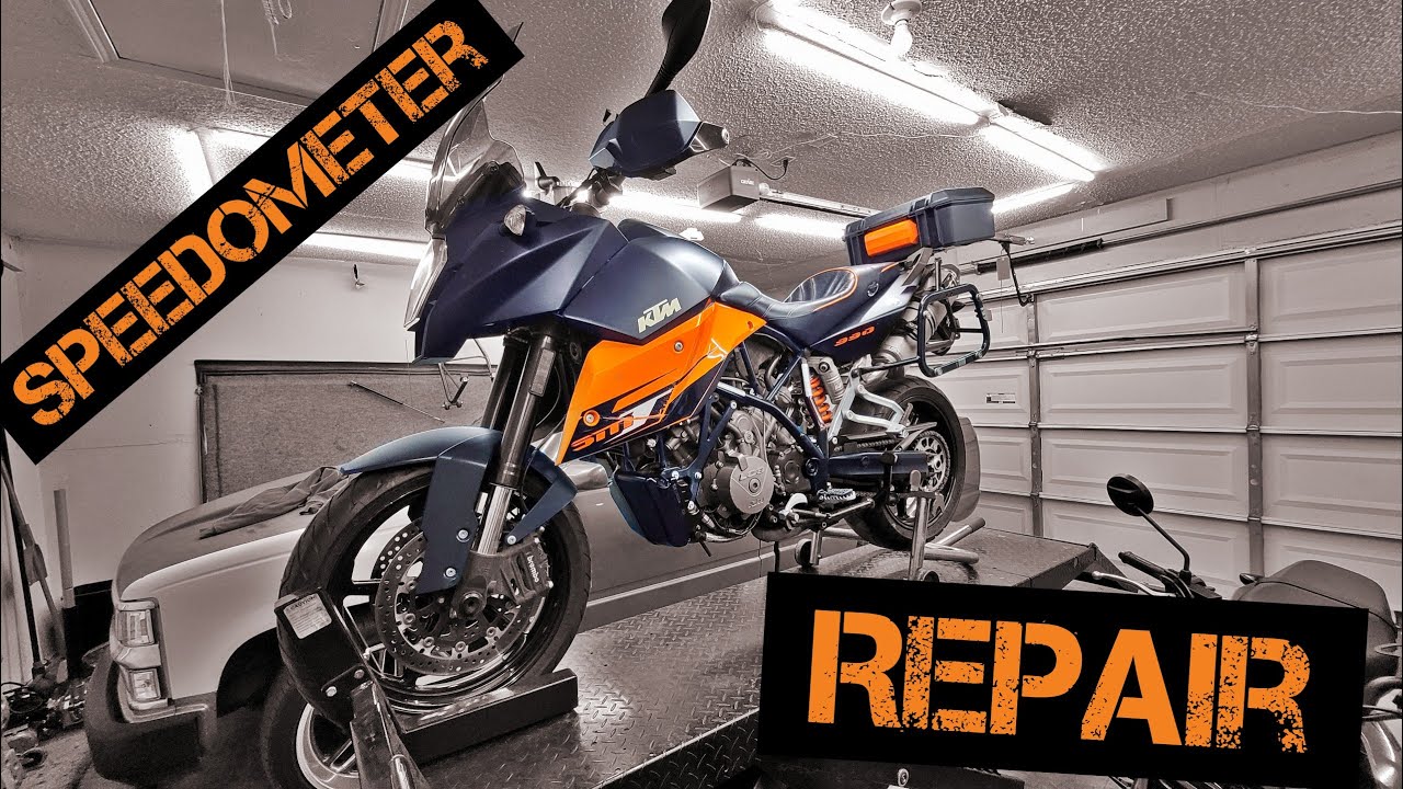 Ремонт приборной панели KTM 990 2010 года