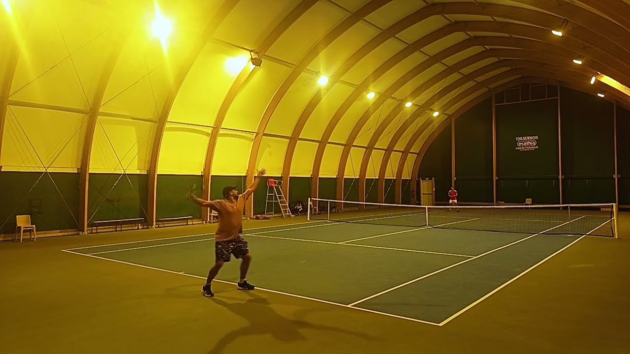 Best of Tennis (Presque 1set) contre Guillaume 15/5 vs Phil 30/2