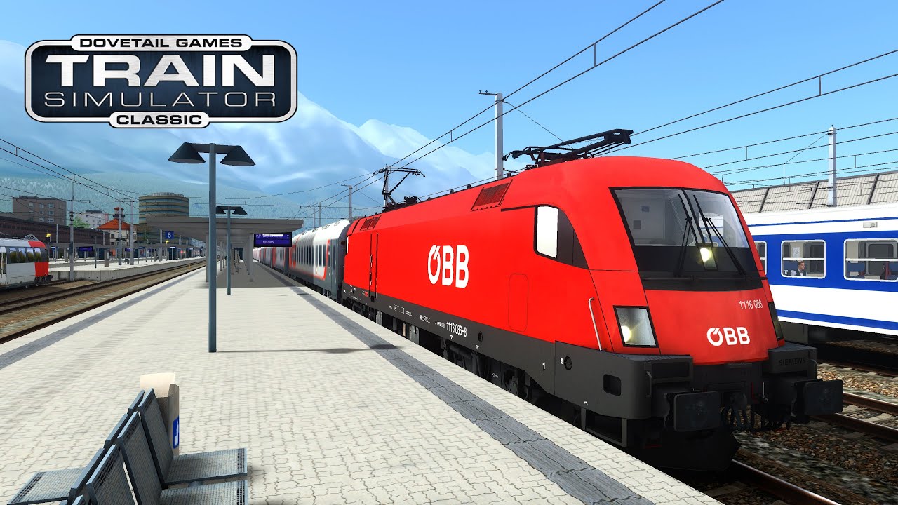 EN 409 Riviera Express Teil 6 / Train Simulator Classic / Brenner - Kufstein Upgrade / ÖBB 1116
