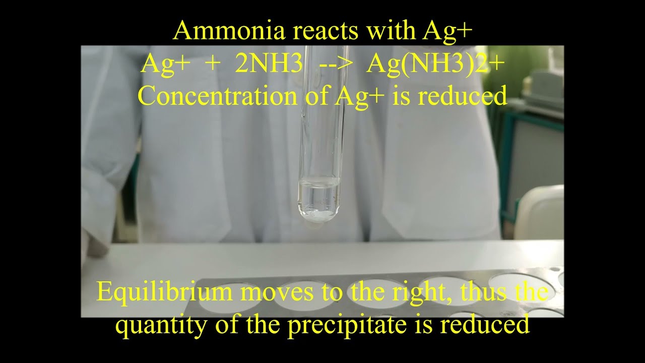 Chemical equilibrium AgCl