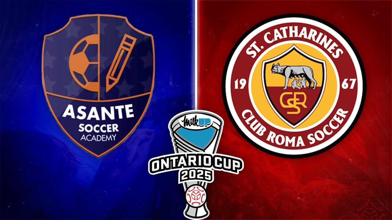 🏆 U18 BOYS FINAL – NORTH YORK ASANTE ELITE vs ST. CATHARINES CLUB ROMA – 2025 MilkUP Ontario Cup