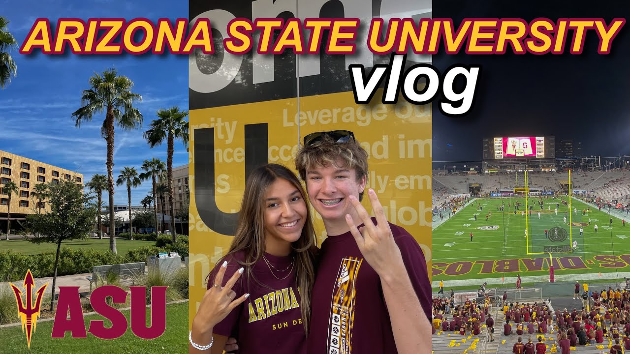 ASU vlog | ASU football game, visiting tempe & phoenix!